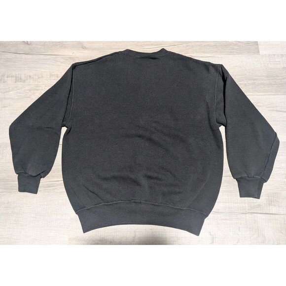 Vintage Pittsburgh Steelers The Steel Curtain Returns Sweatshirt Mens Sz M Black - Picture 6 of 8